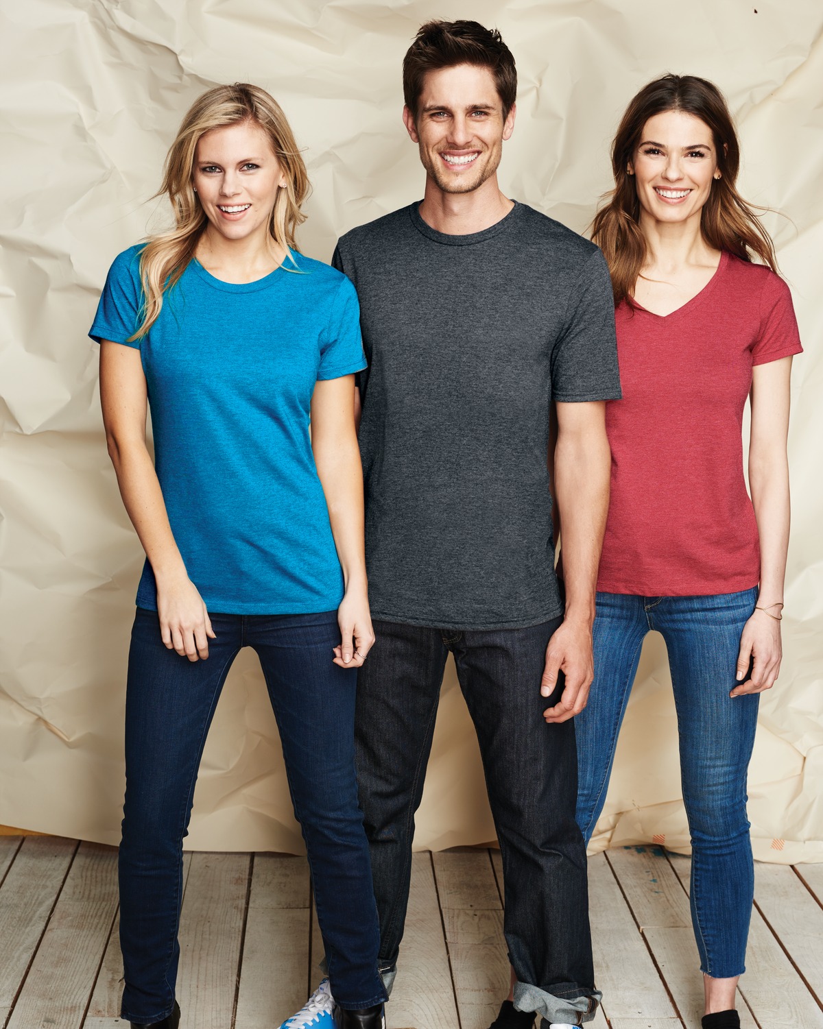 Women's Perfect Blend CVC V-Neck Tee