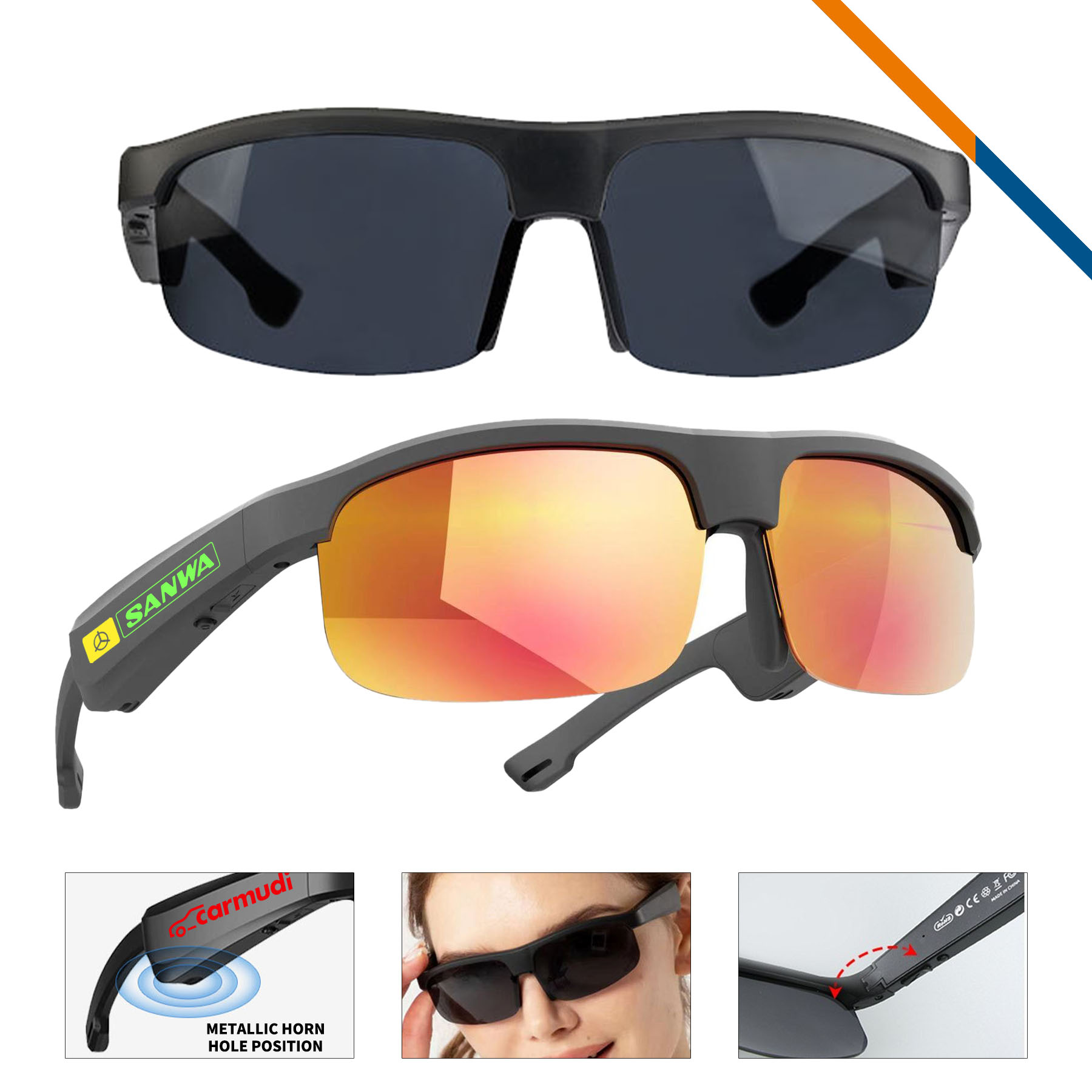 Kinoa Bluetooth Sunglasses 3