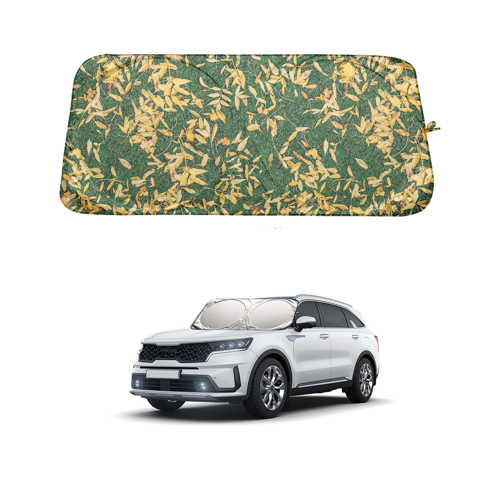 Full Color Dual Circle Sunshade MOQ50 2