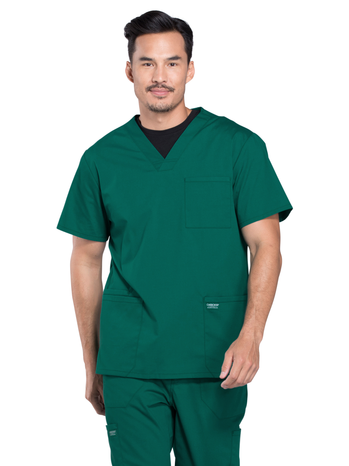 Cherokee - Workwear Professionals - Men's V-Neck Top 14