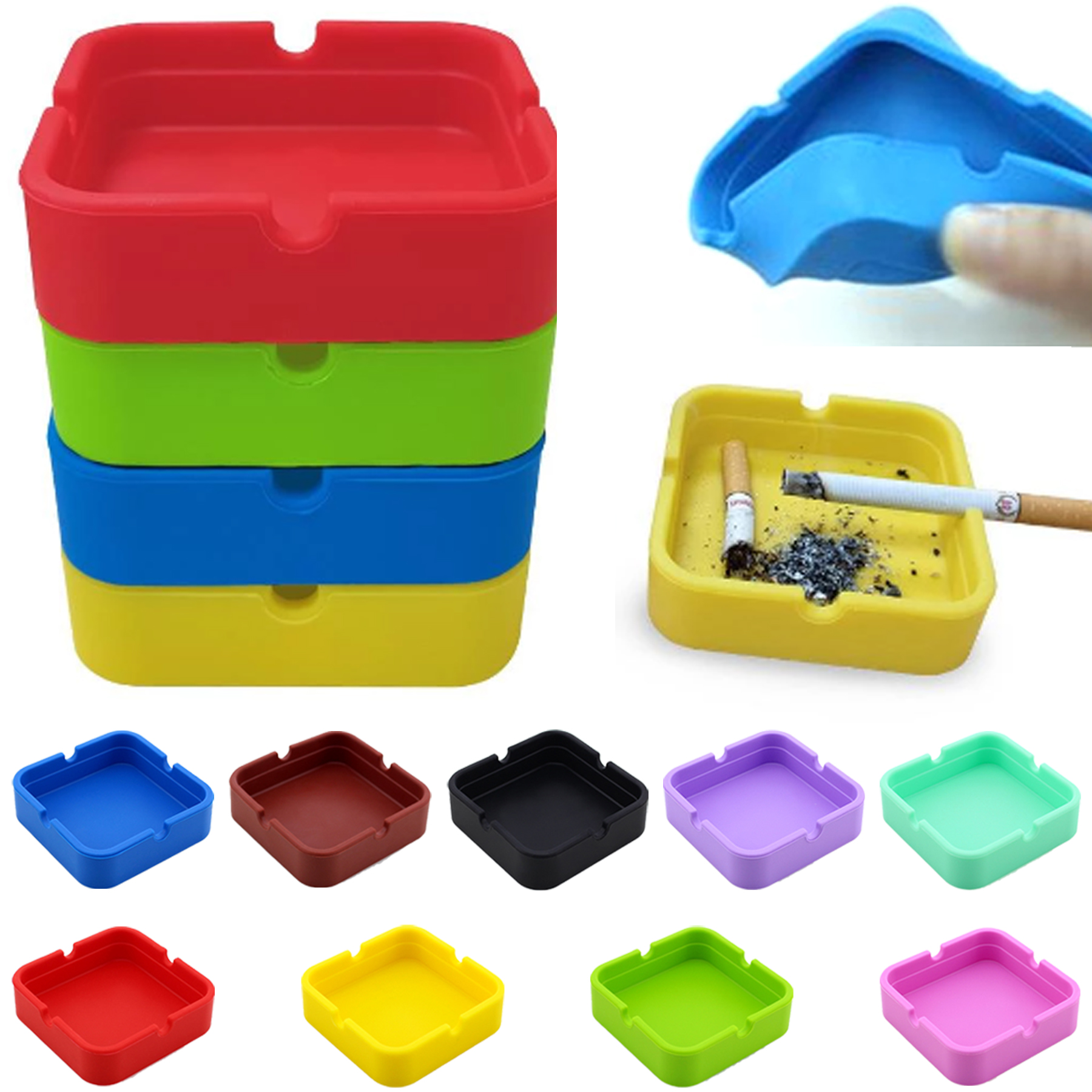 Silicone Ashtray 1