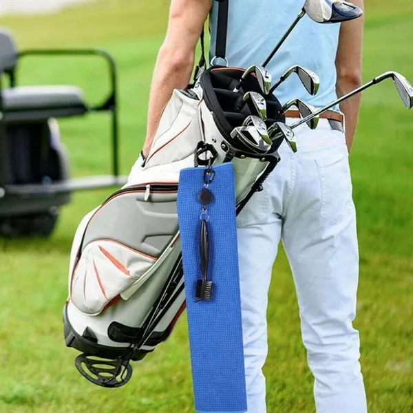 3 Pieces Golf Towels Cleaning Kit 3