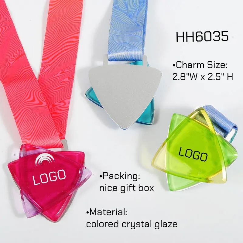 Sports Crystal Medal Award for Winner Gift Prize 1