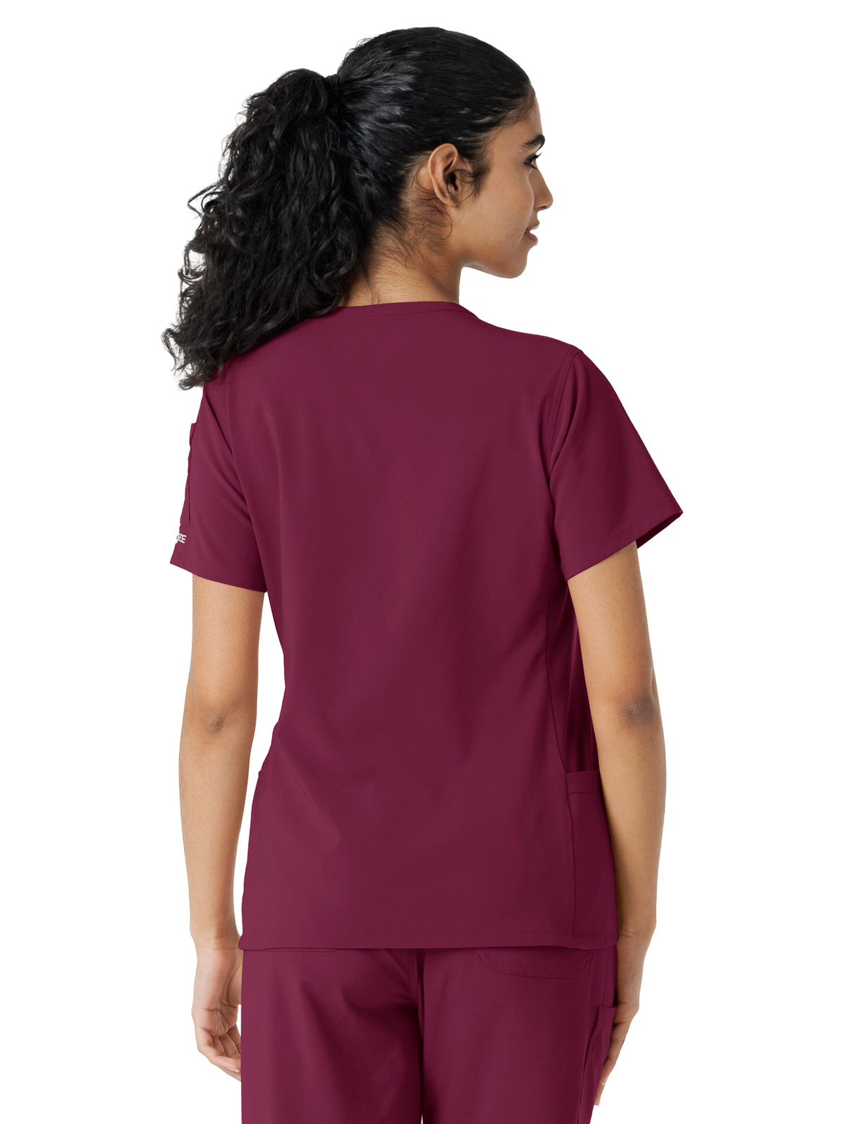 Carhartt Scrubs - Force Essentials - Women's Knit Panel Top 14