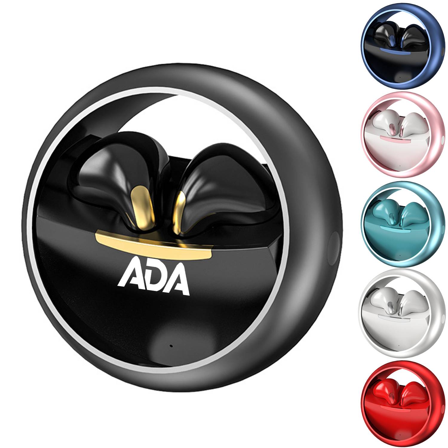 360 Degree Rotating Wireless Bluetooth Earbuds 4