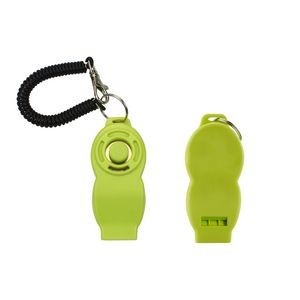 Whistle Durable Metal Pet Training Clicker With Wrist Band 21