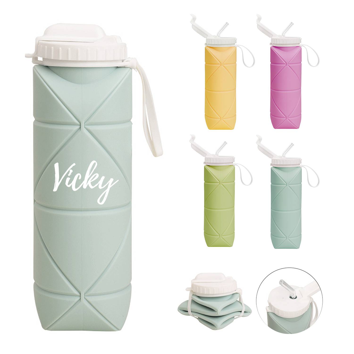 Foldable Silicone Bottle 4
