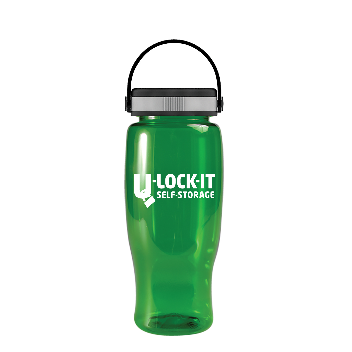 Poly-pure - 27 oz. Transparent Bottle with EZ Grip 7