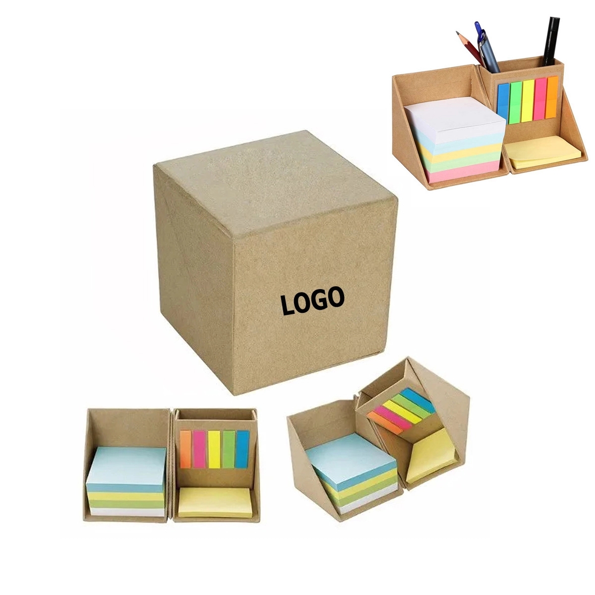 Office Desk Cube Organizer Sticky Note 2