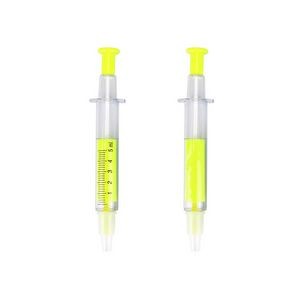 Syringe Pen With Highlighter 16