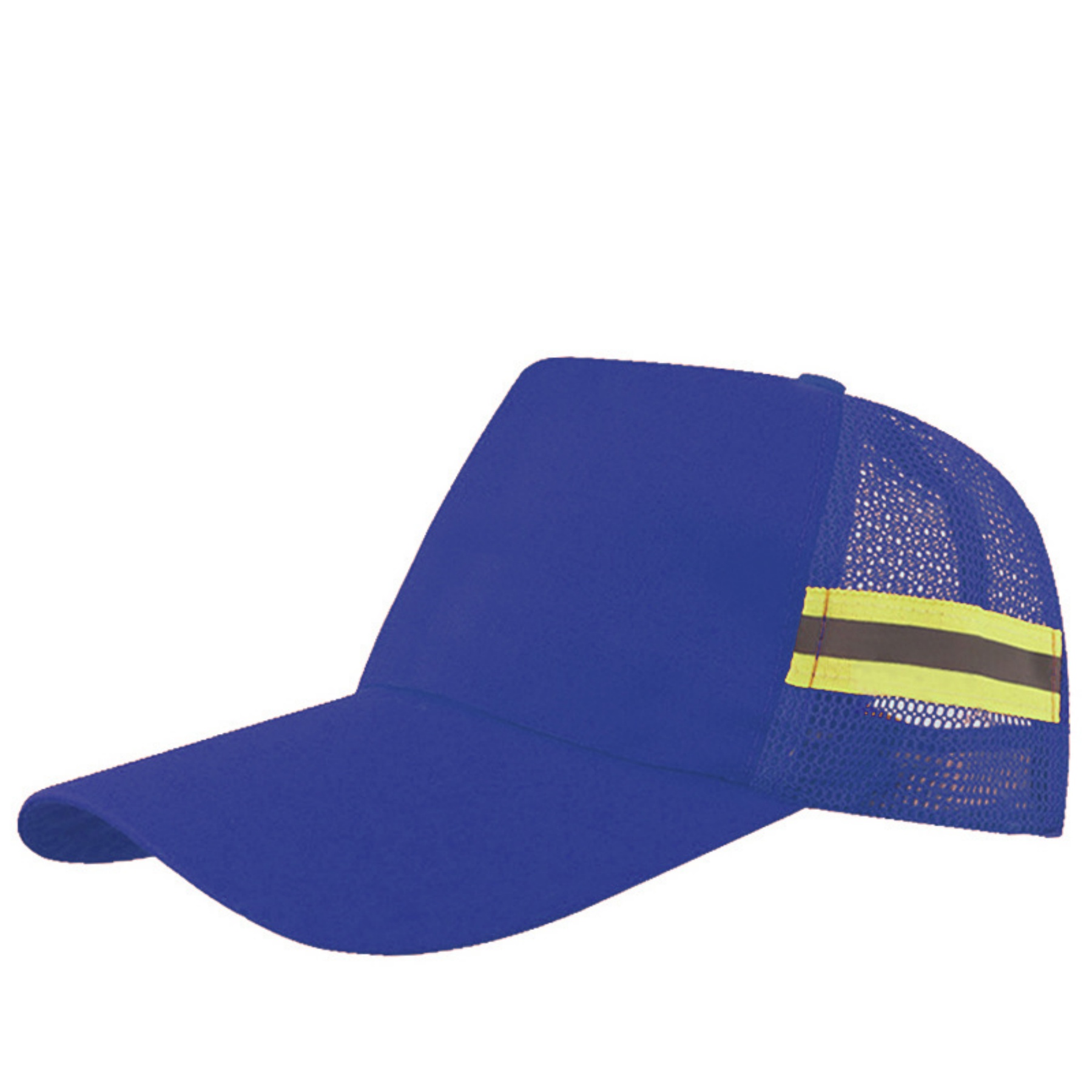 High Vis Baseball Cap with Reflective Trim Safty Constructed Hat 4
