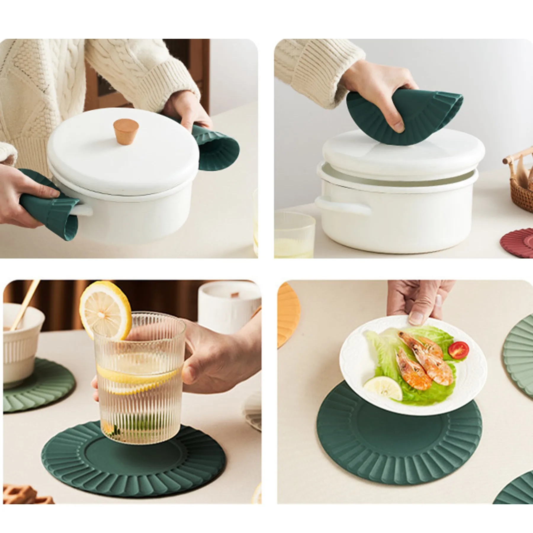 Silicone Trivet Mat 4
