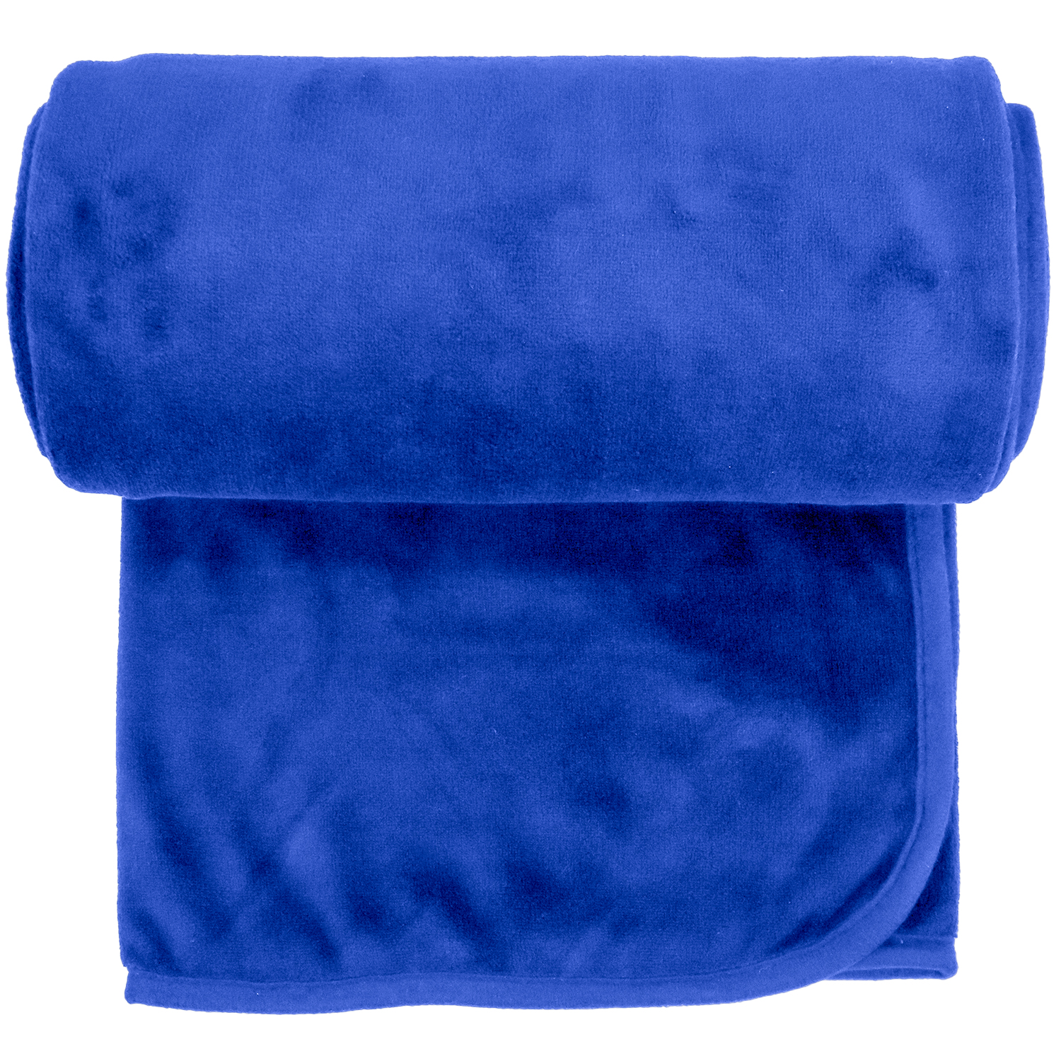 Soft Micro Plush Blankets w/ Custom Imprint, USA Decorated (50" x 60") 6