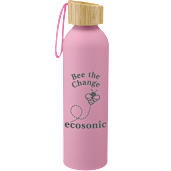 Ryze Aluminum Bottle 22 oz w/ FSC® 100% Bamboo Lid 10