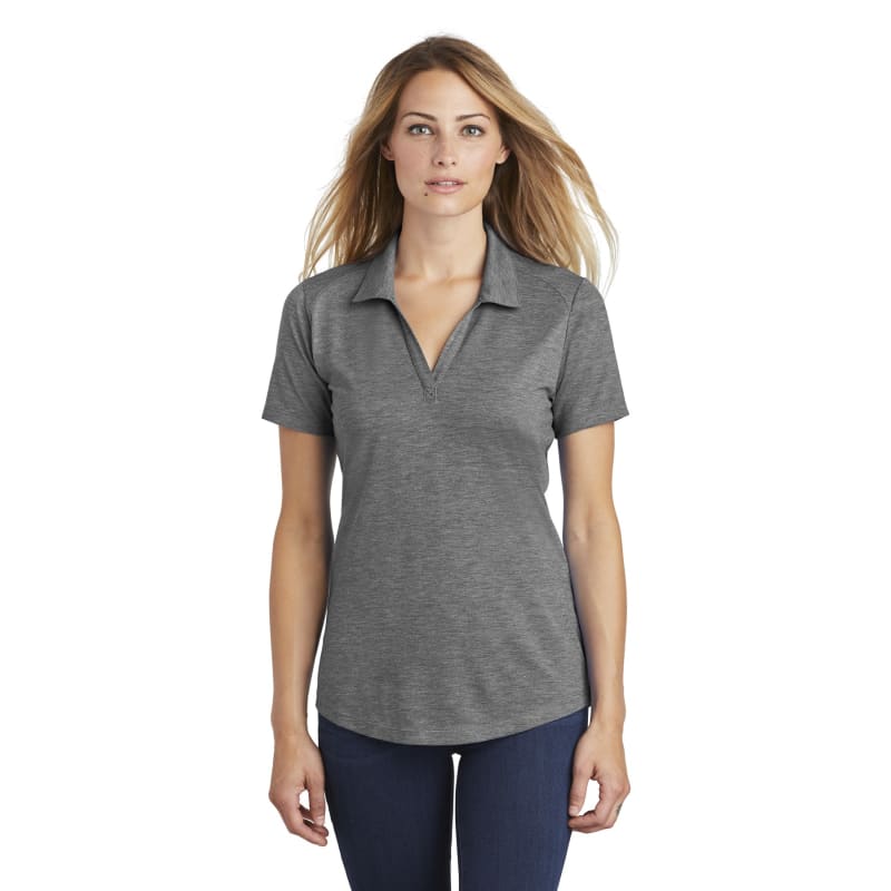 Sport-Tek Women's PosiCharge Tri-Blend Wicking Polo. 42