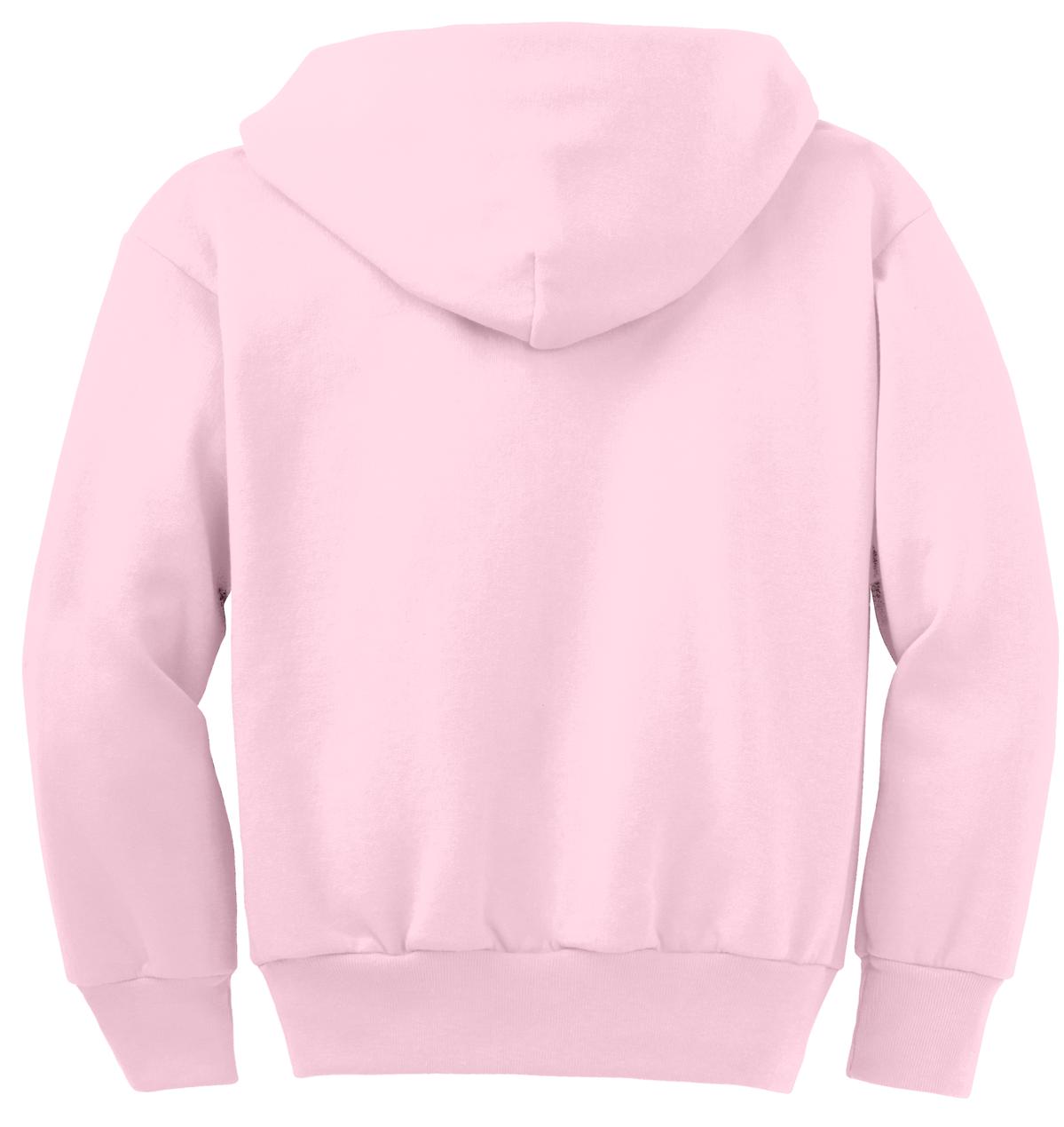 Port & Company® Youth Core Fleece Full-Zip Hooded Sweatshirt 104