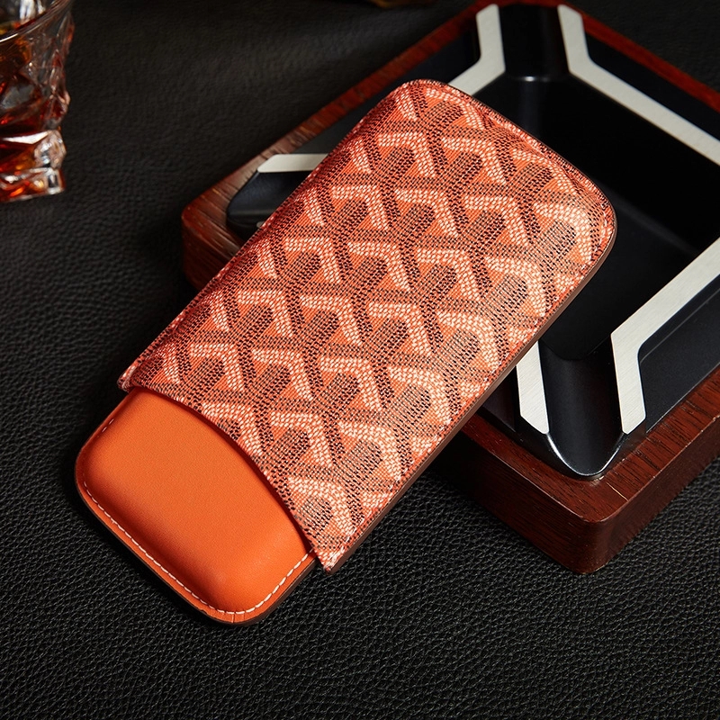 Customizable Leatherette Cigar Case Gifts For Men 5