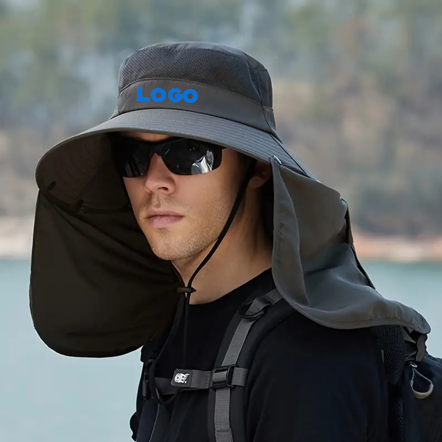Foldable Windproof Fishing Hat 1