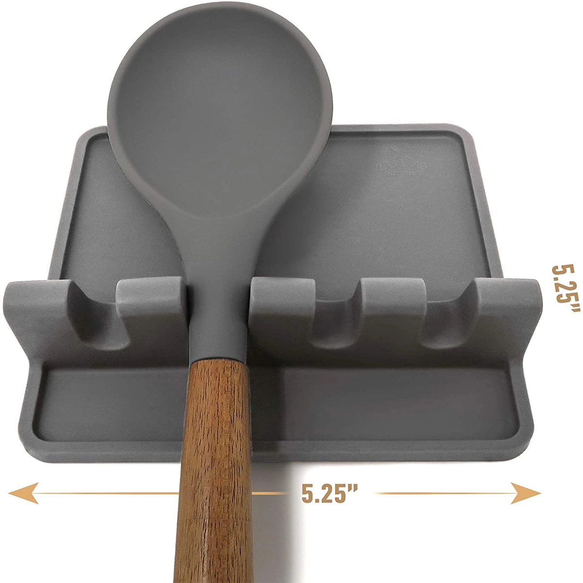 Silicone Utensil Rest with Drip Pad 3