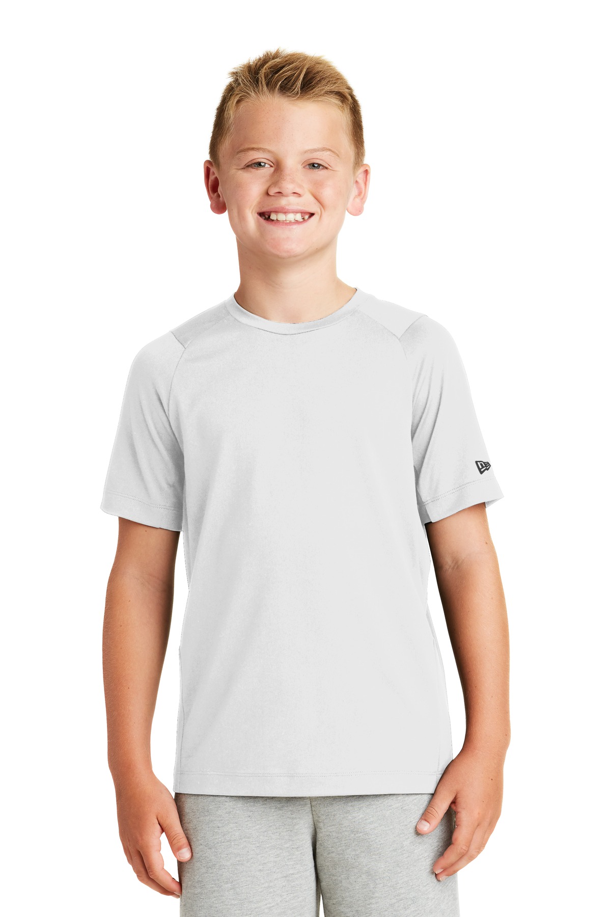 New Era Youth Series Performance Crew Tee. YNEA200 11