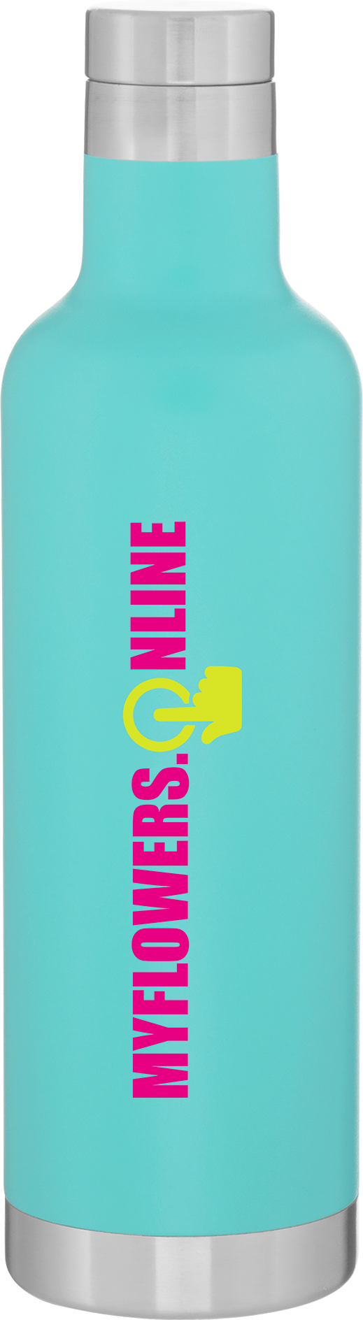 25 oz h2go noir - powder, custom water bottle with logo imprint 10