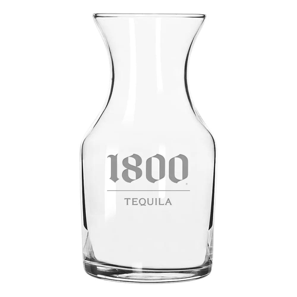 6oz. Small Glass Carafe 7