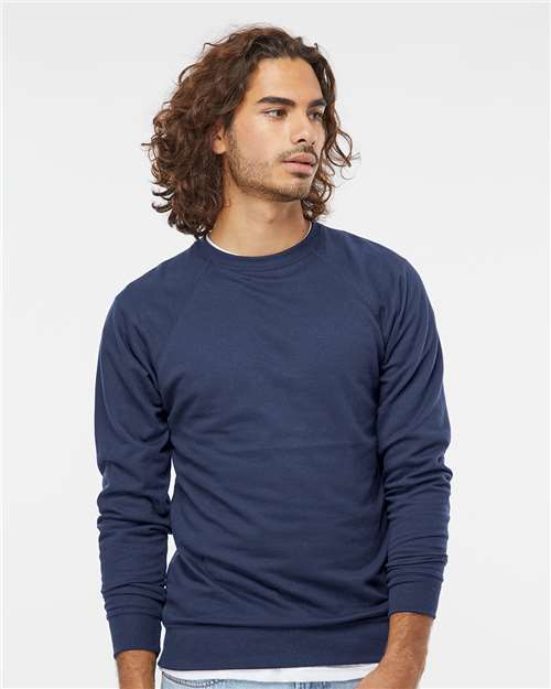 Unisex Icon Lightweight Loopback Terry Crewneck Sweatshirt - SS1000C 13