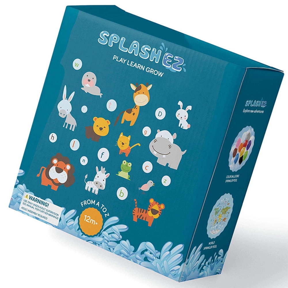 Sprinkler for Kids Splash Pad and Wading Pool for Learning 10