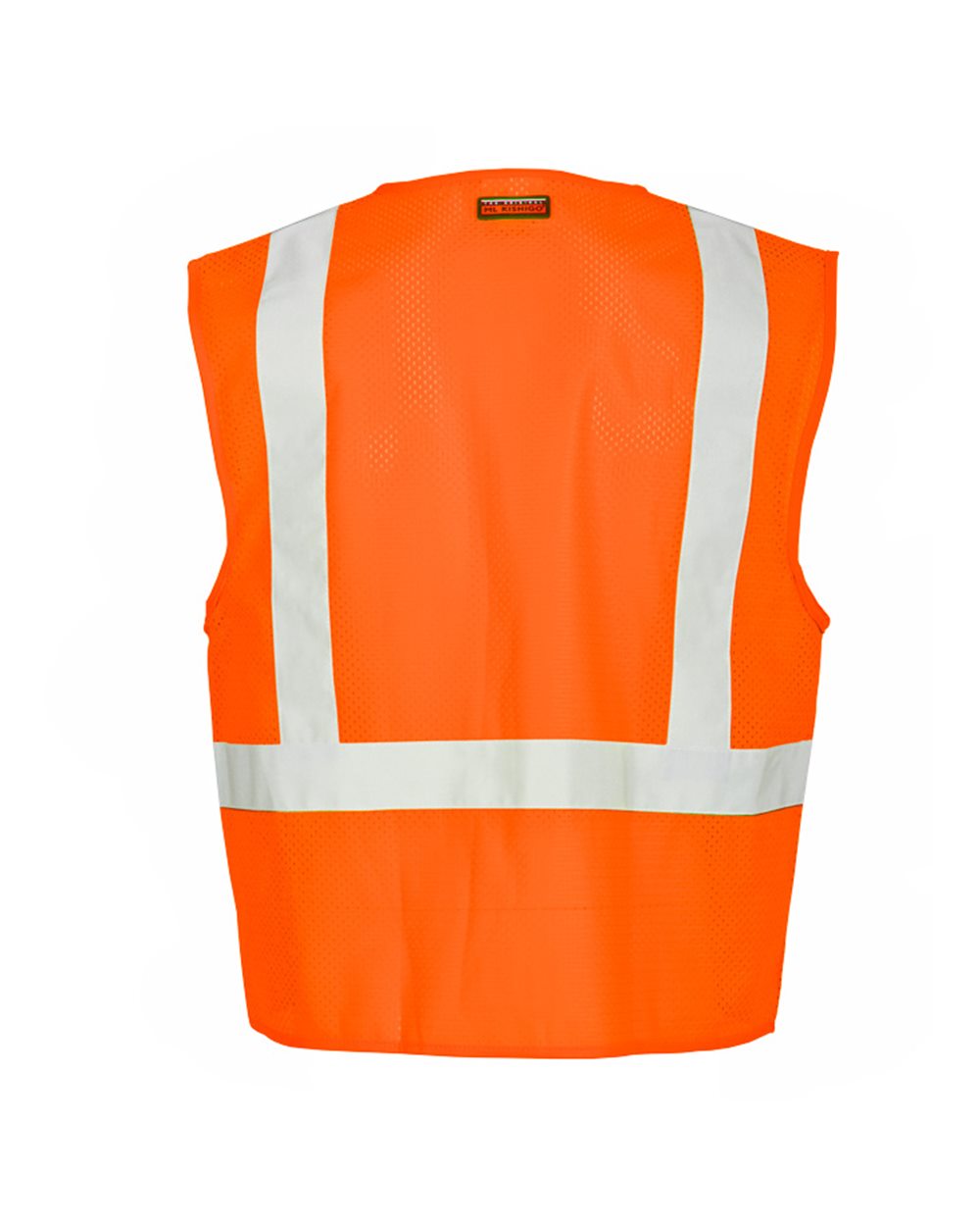 Unisex Single Pocket Zipper Mesh Vest - 1089-1090 7