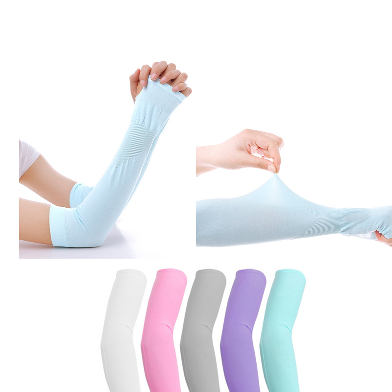 Compression arm Sleeves with Thumb Holes 2