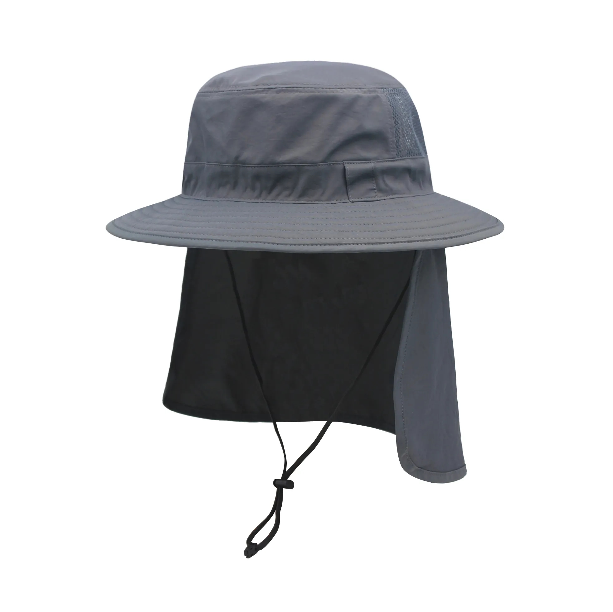 Airy Safari Hat With Flap