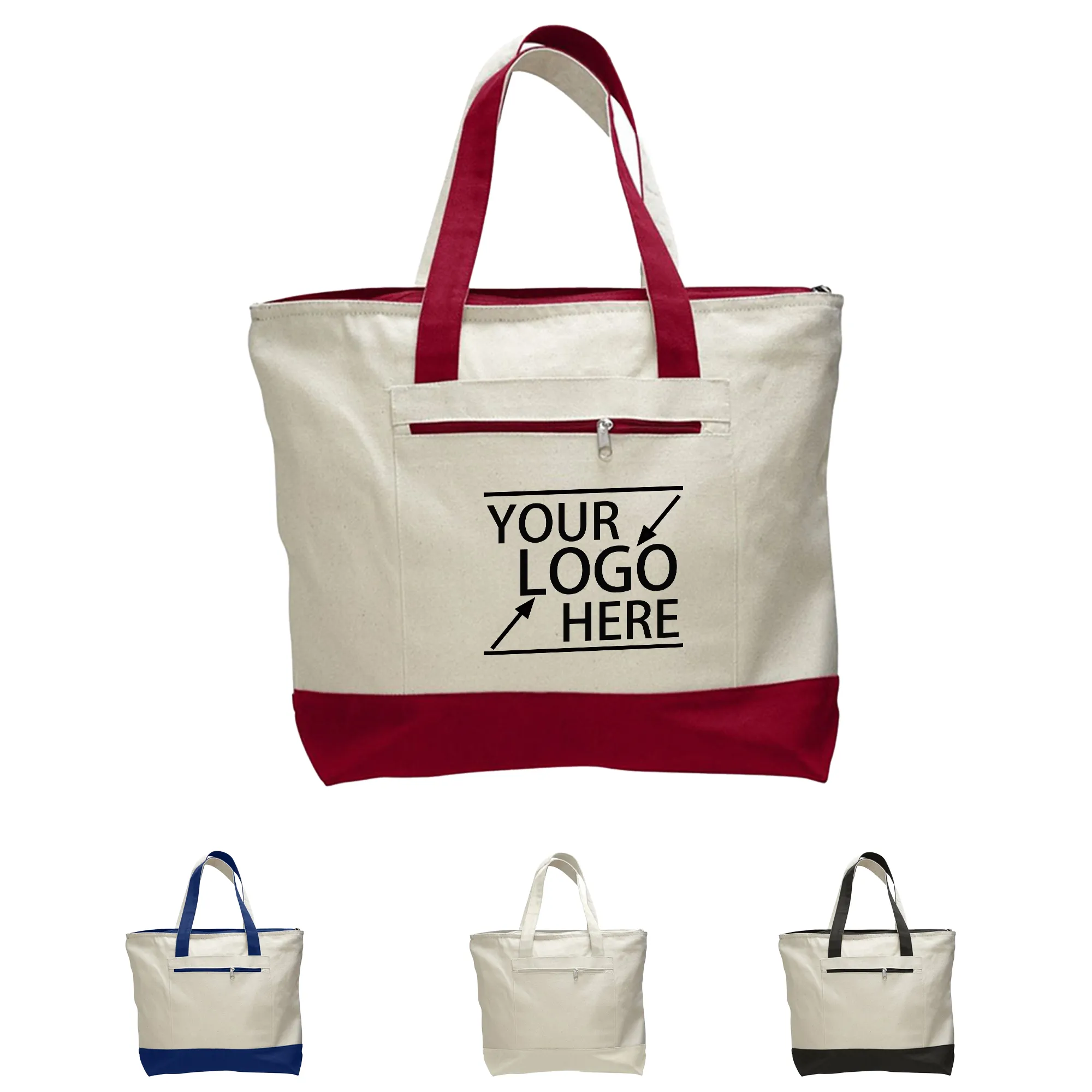 12oz Patchwork Shopping Bag