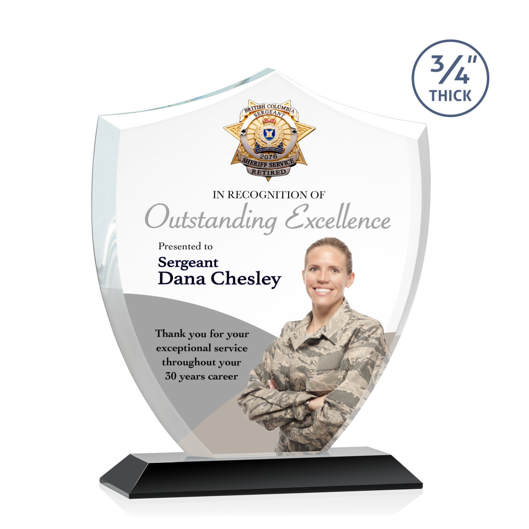 Scudo Shield VividPrint™ Award - Black 5