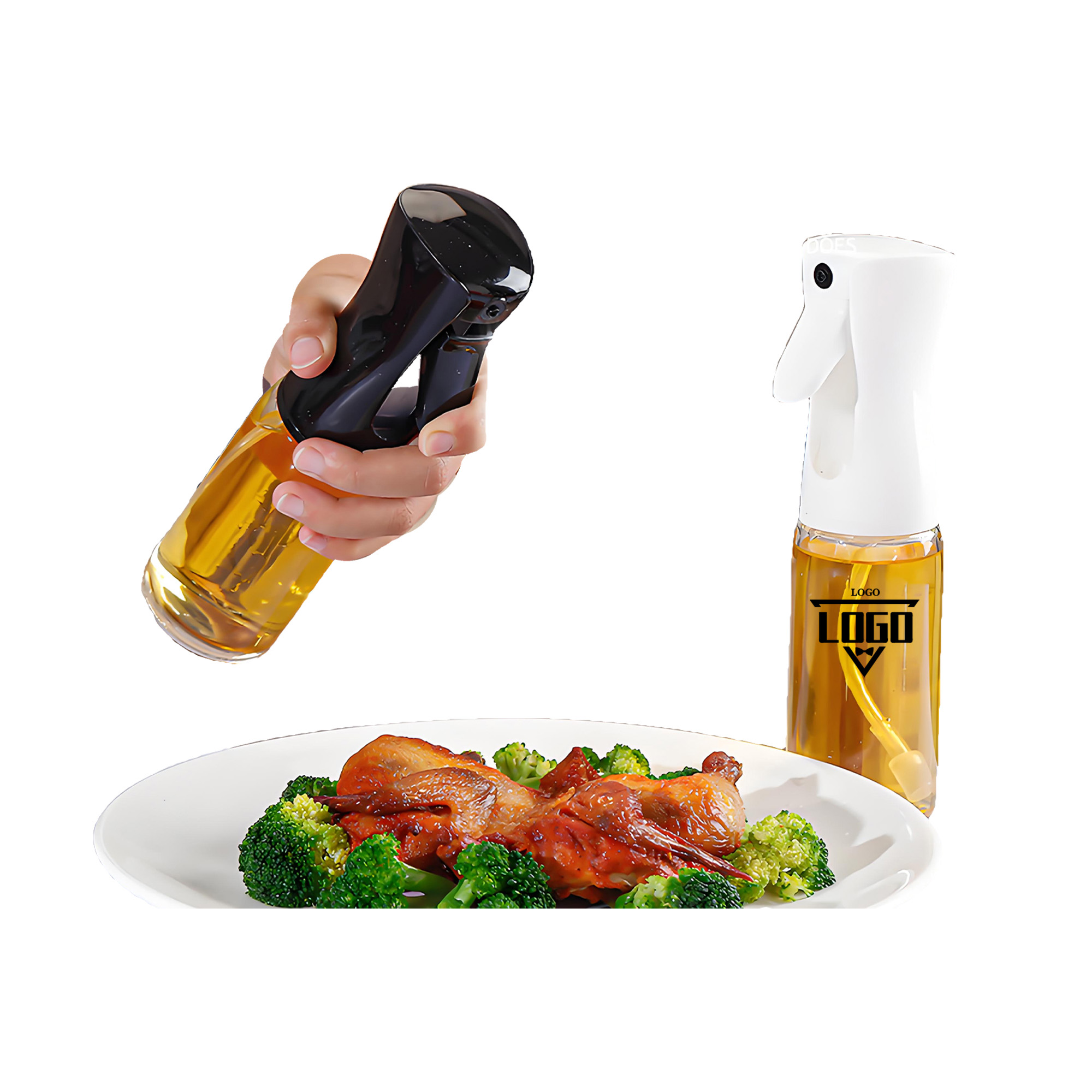 7.4oz Lightweight Glass Spray Bottle 2