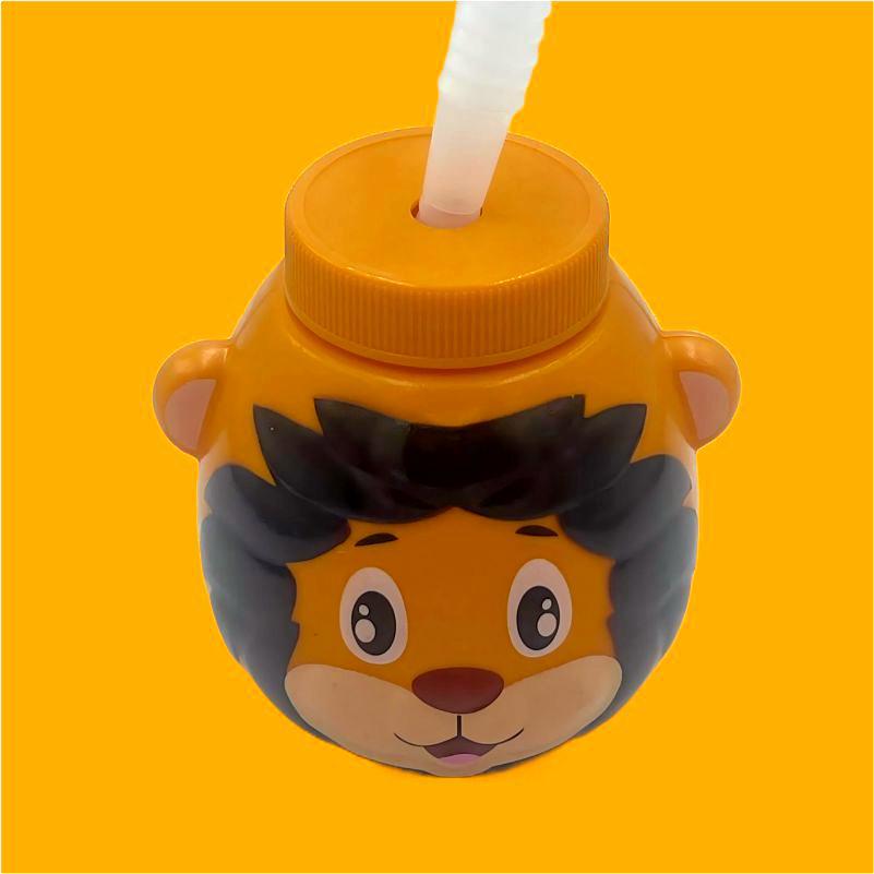 10 oz Plastic Reusable Safari Jungle Animal Theme Kids Cups 8