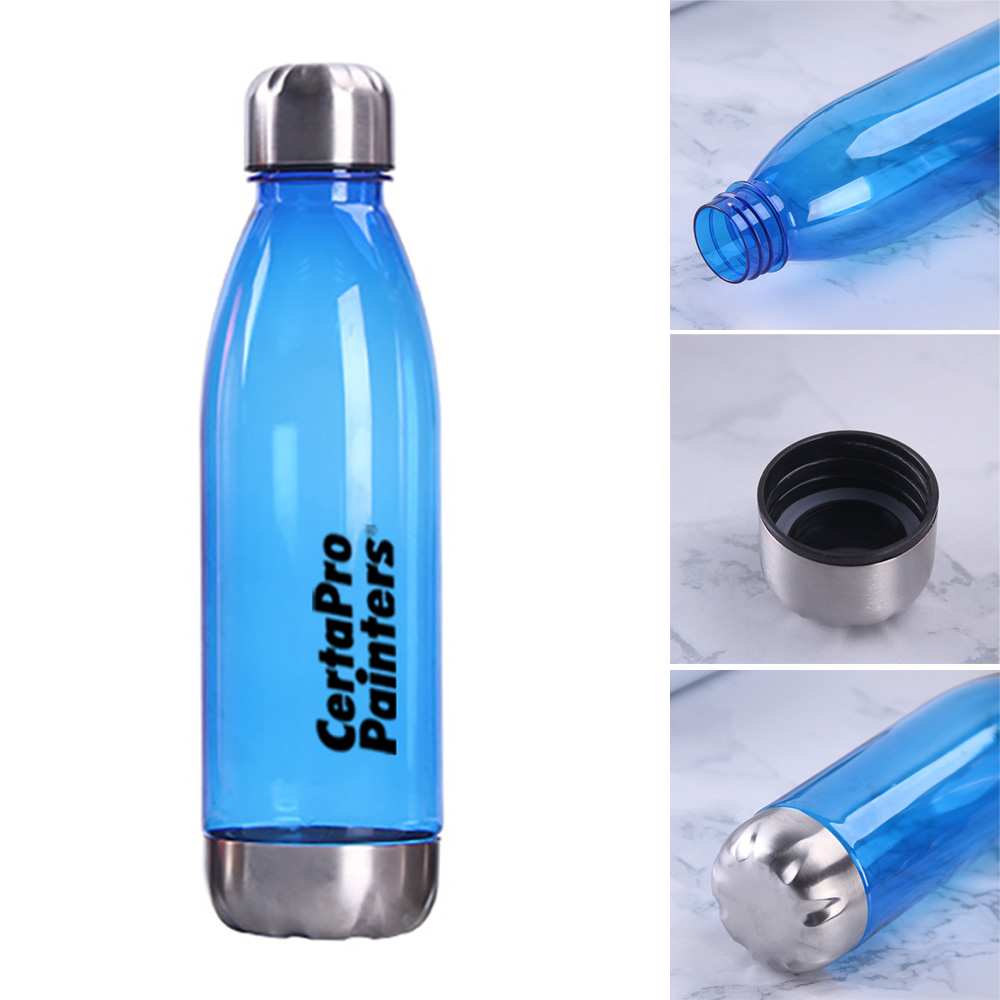 25oz Mulicolor Cola Shape Water Bottle 2