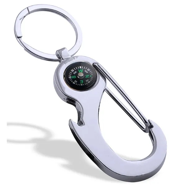 Keyring Bottle Opener with Compass 2