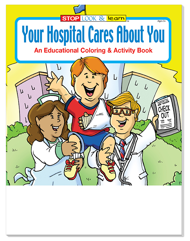 COLORING BOOK - Your Hospital Cares About You Coloring & Activity Book 2