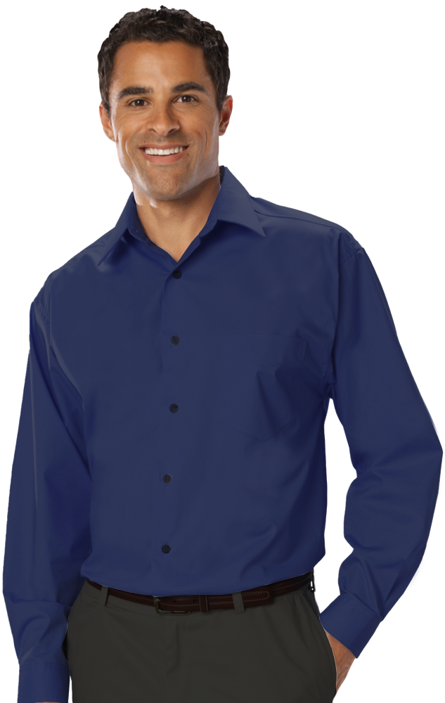Men's L/S Stretch Poplin Shirt 8