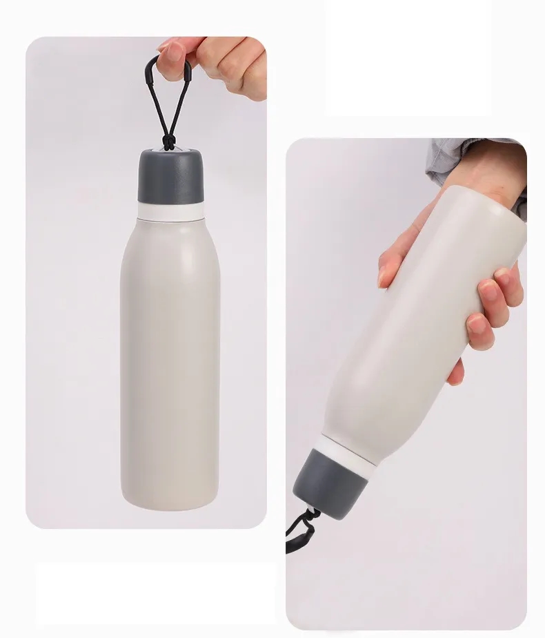 18oz Insulated vacuum flask Sports Water Bottles Macaron 2
