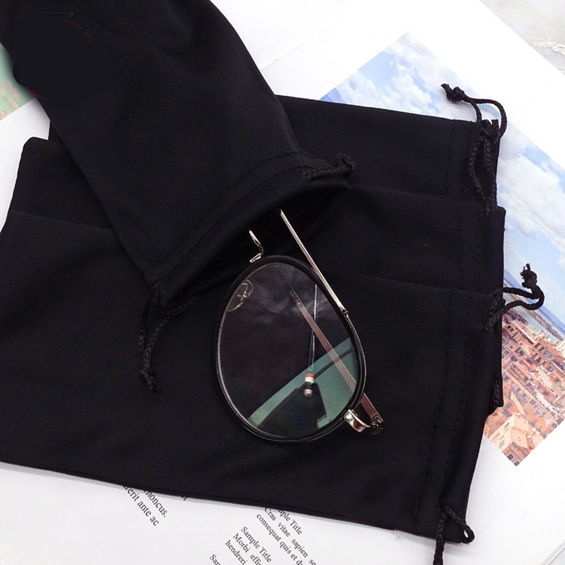 Microfiber Glasses Pouch Cloth 3