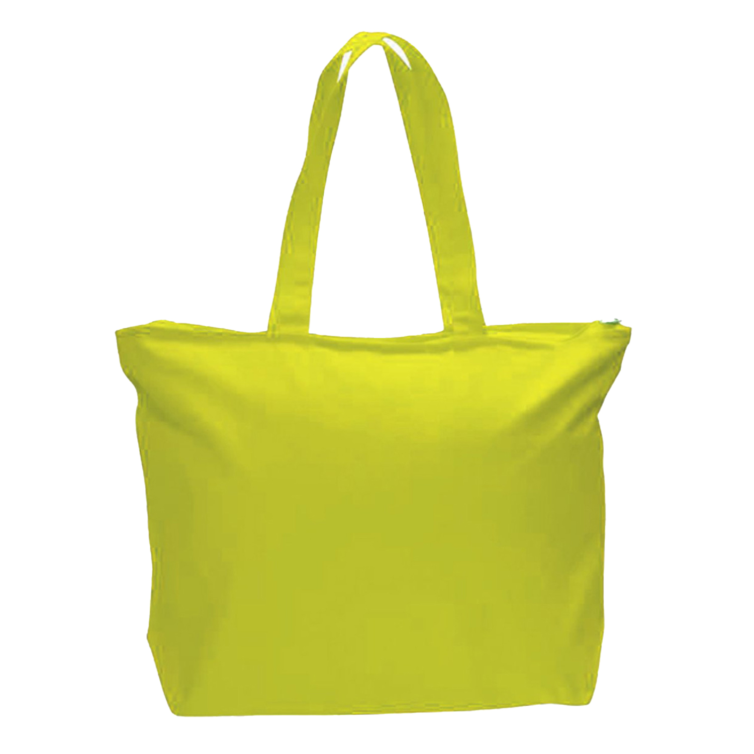 Cotton Canvas Zipper Tote Bag, custom tote bag with logo imprint 9