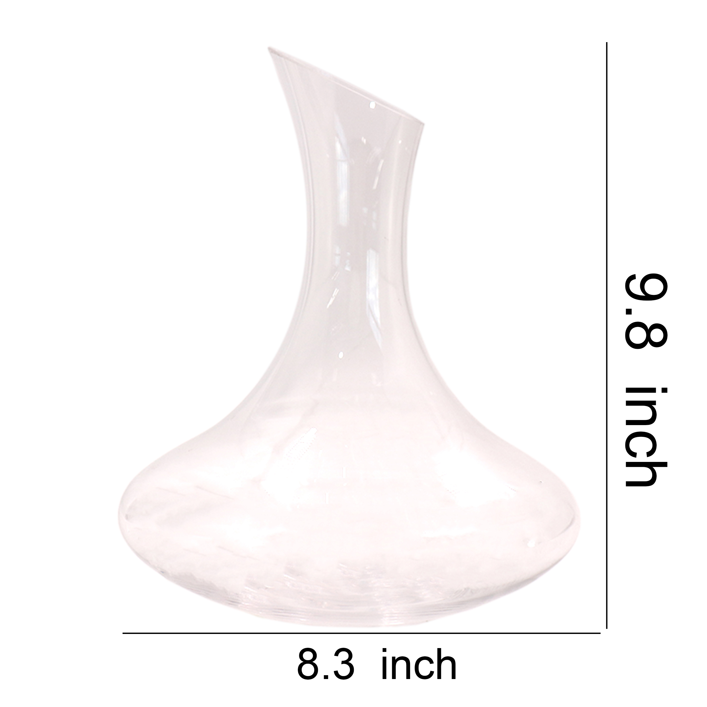 Glass Transparent Red Wine Decanter 4