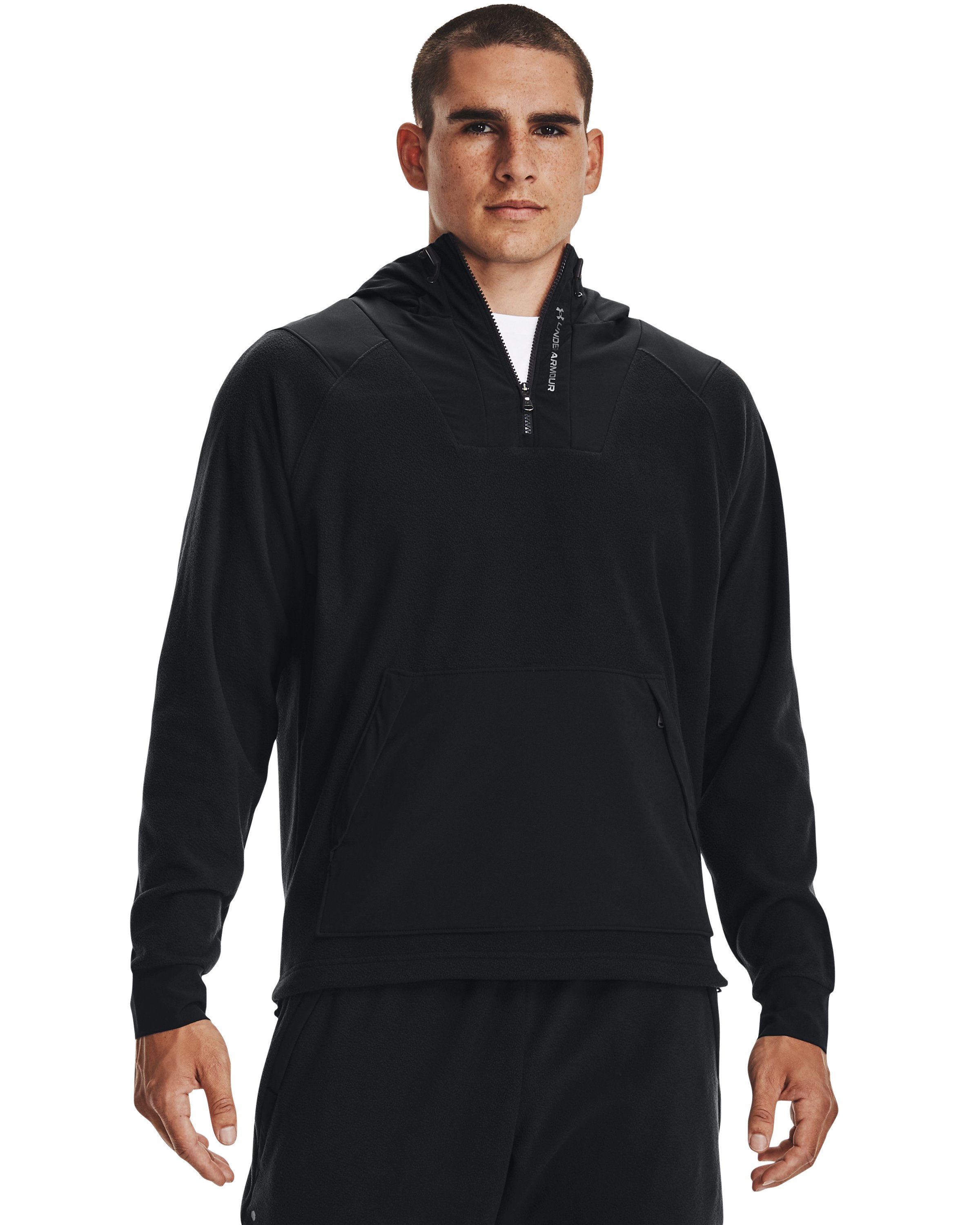 Men's UA RUSH Fleece Hoodie, custom hoodie or sweatshirt with logo imprint 8