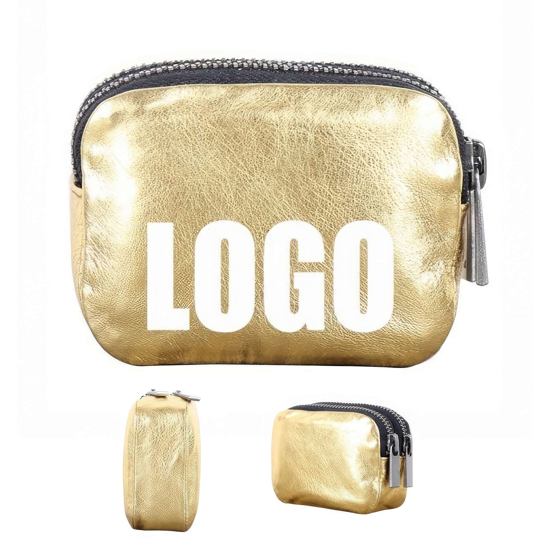 Custom Lipstick &Earbud Travel Makeup Cosmetic Pouch Bag 2