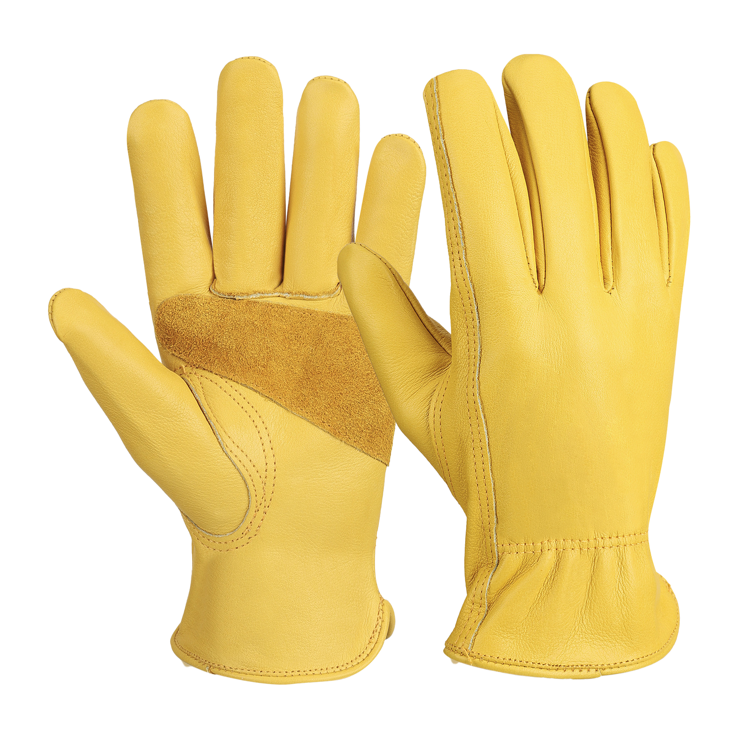 Cowhide Horticultural Planting Protective Gloves 1