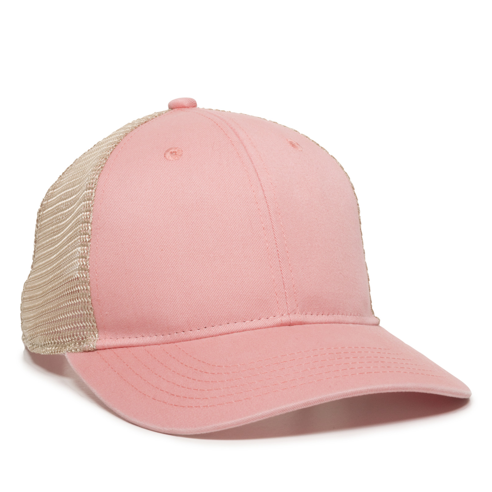 Ladies Fit w/Ponytail Mesh Back Cap 10