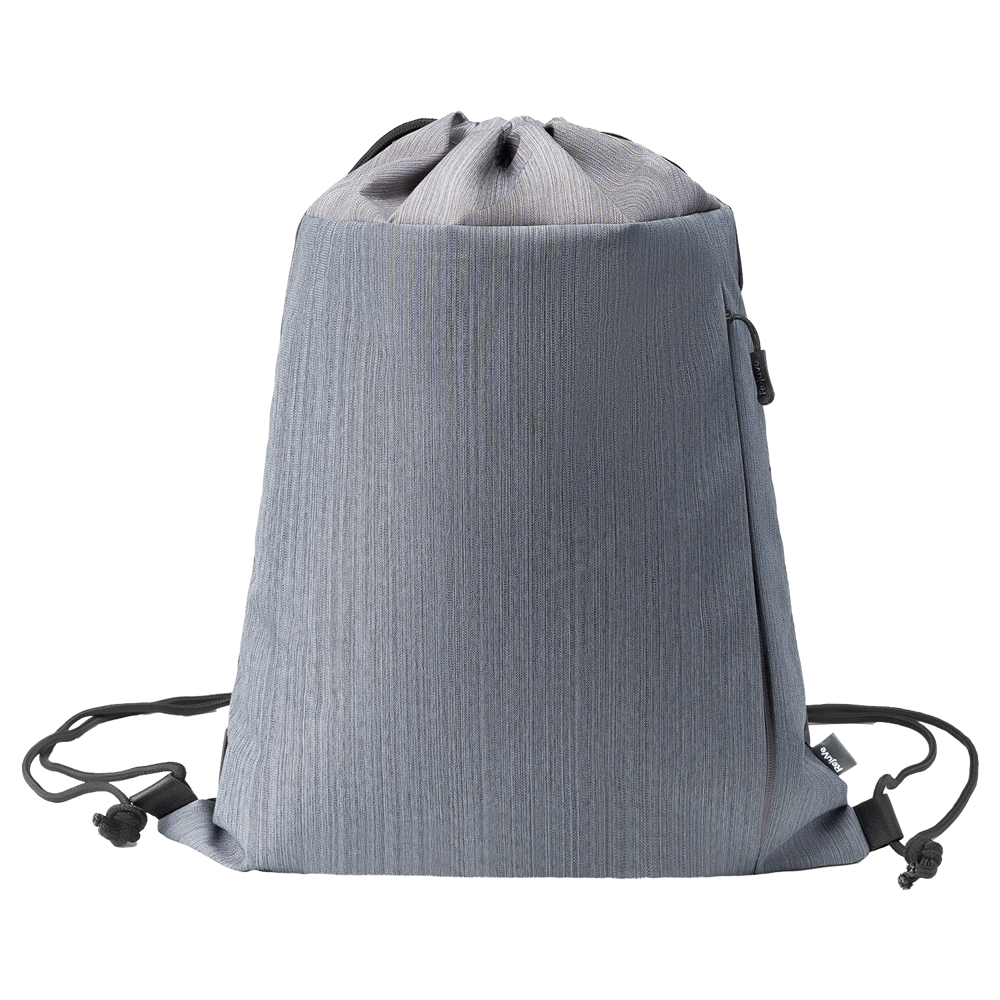 RejuVe® MOTO Recycled Heather Drawstring Bag