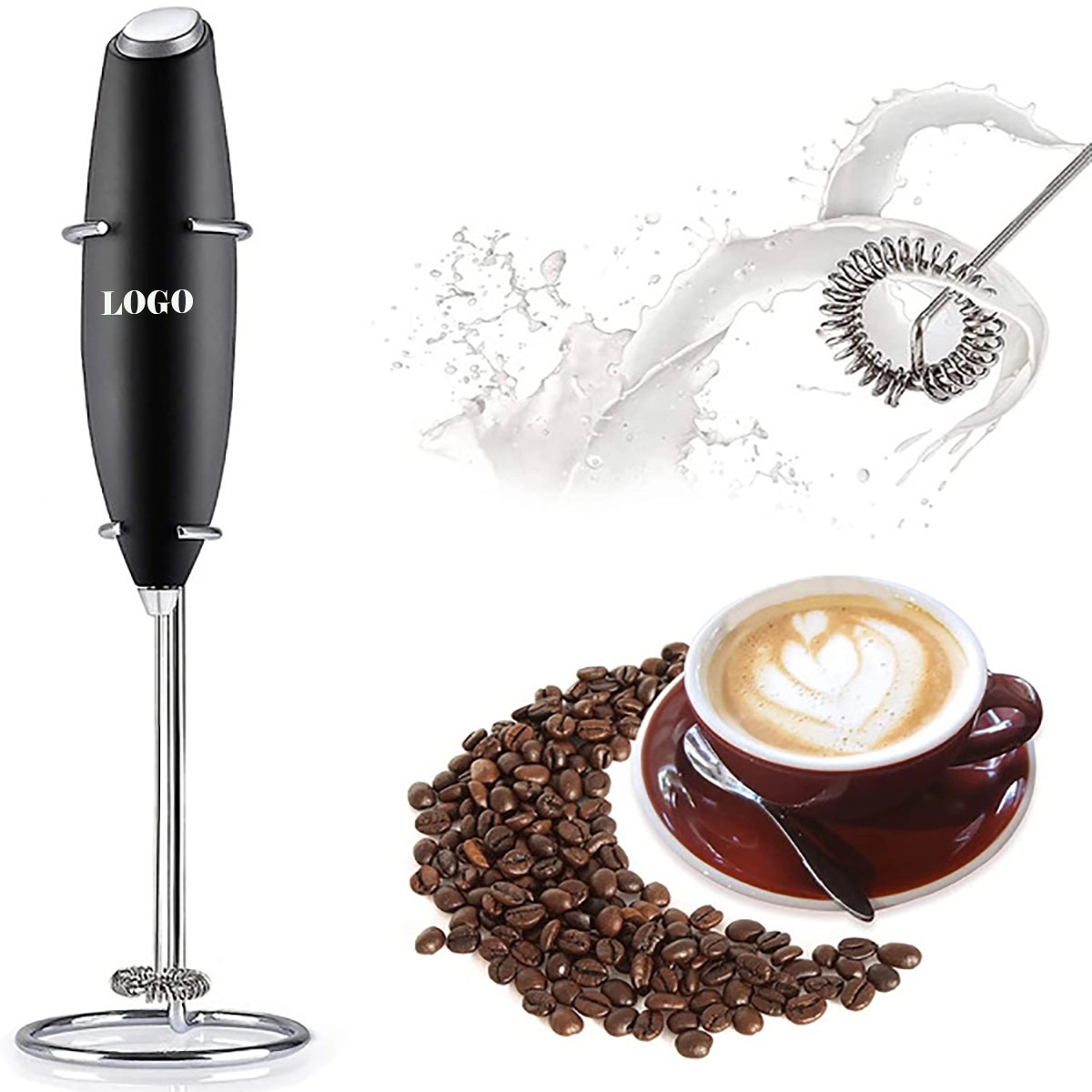 Milk Frother Handheld Foam Maker 1