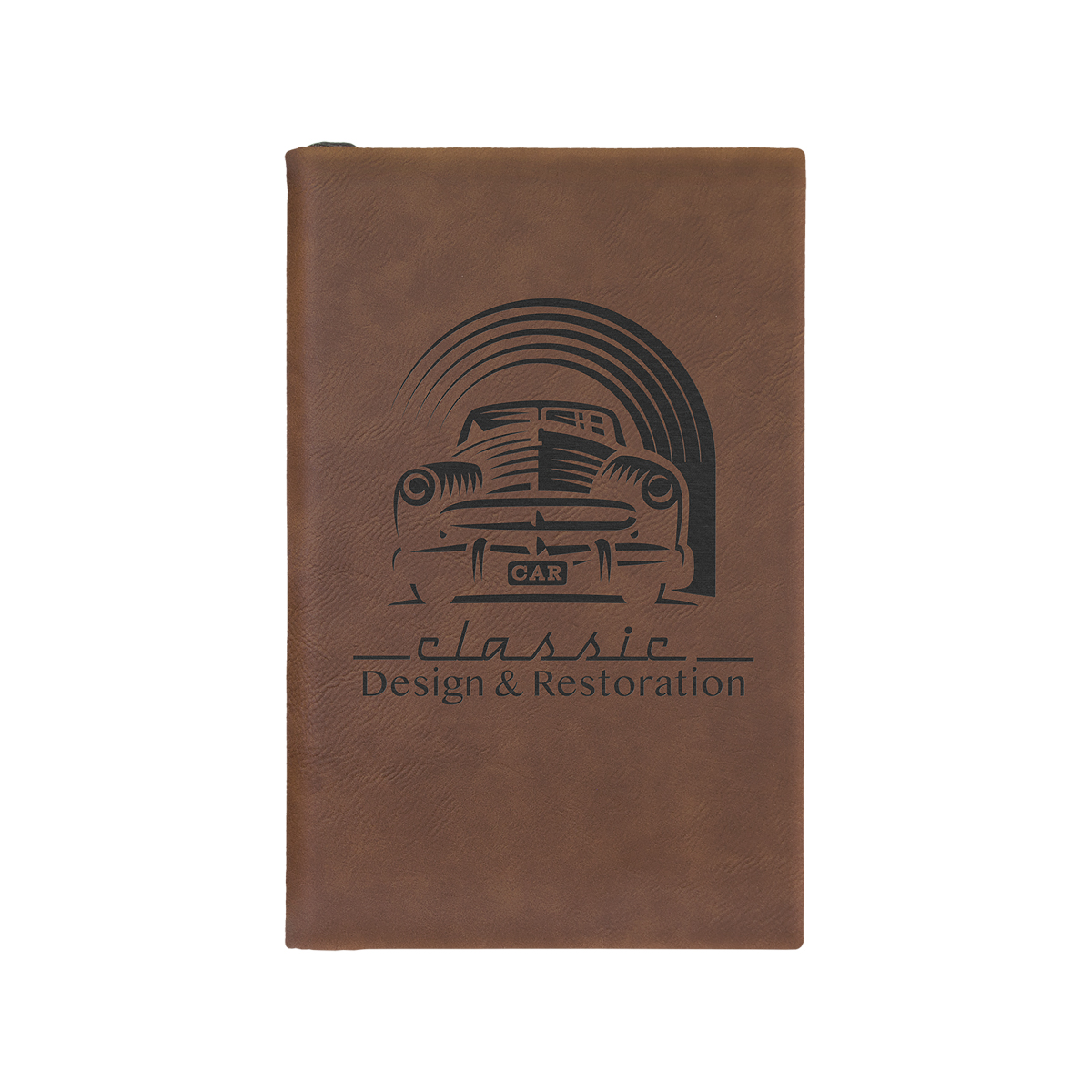 5" x 8" Dark Brown Leatherette Sketch Book 1